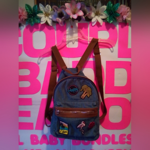 #268👉🏼Jean Backpack 🎒 4 Women's/Teens Or Child - Picture 3 of 4